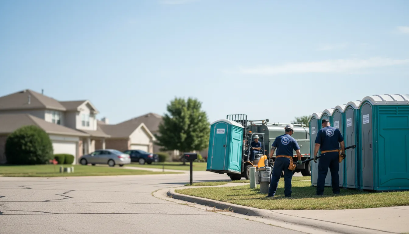 Porta Potty Rental in Andover, IA near me